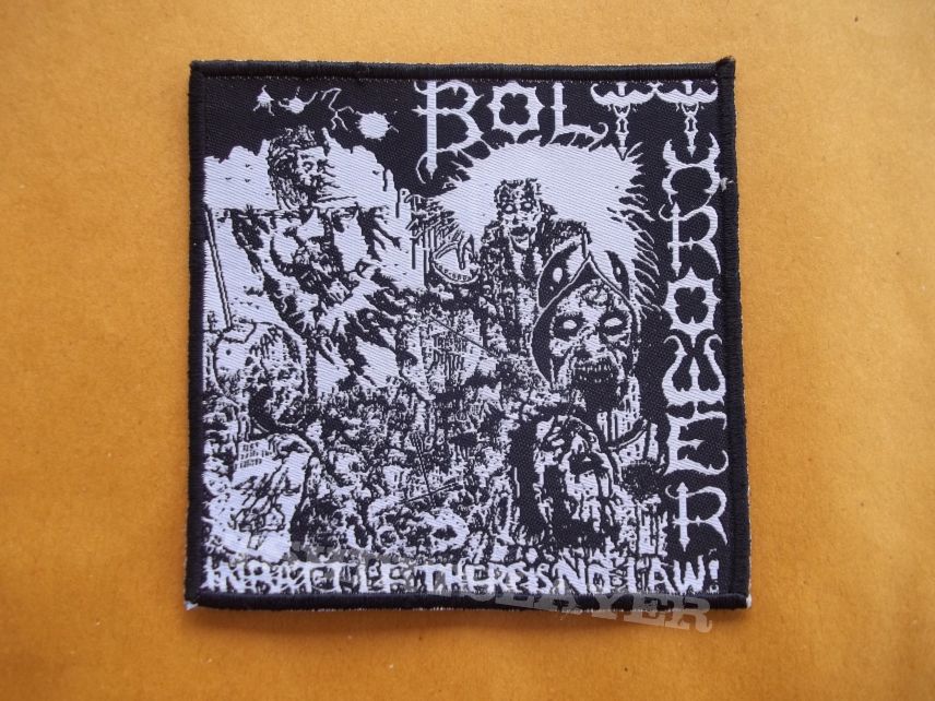 Bolt Thrower In Battle There Is No Law woven patch!