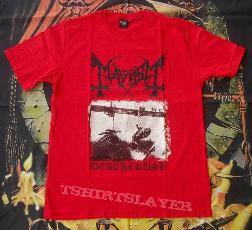 Mayhem Deathcrush shirt !!