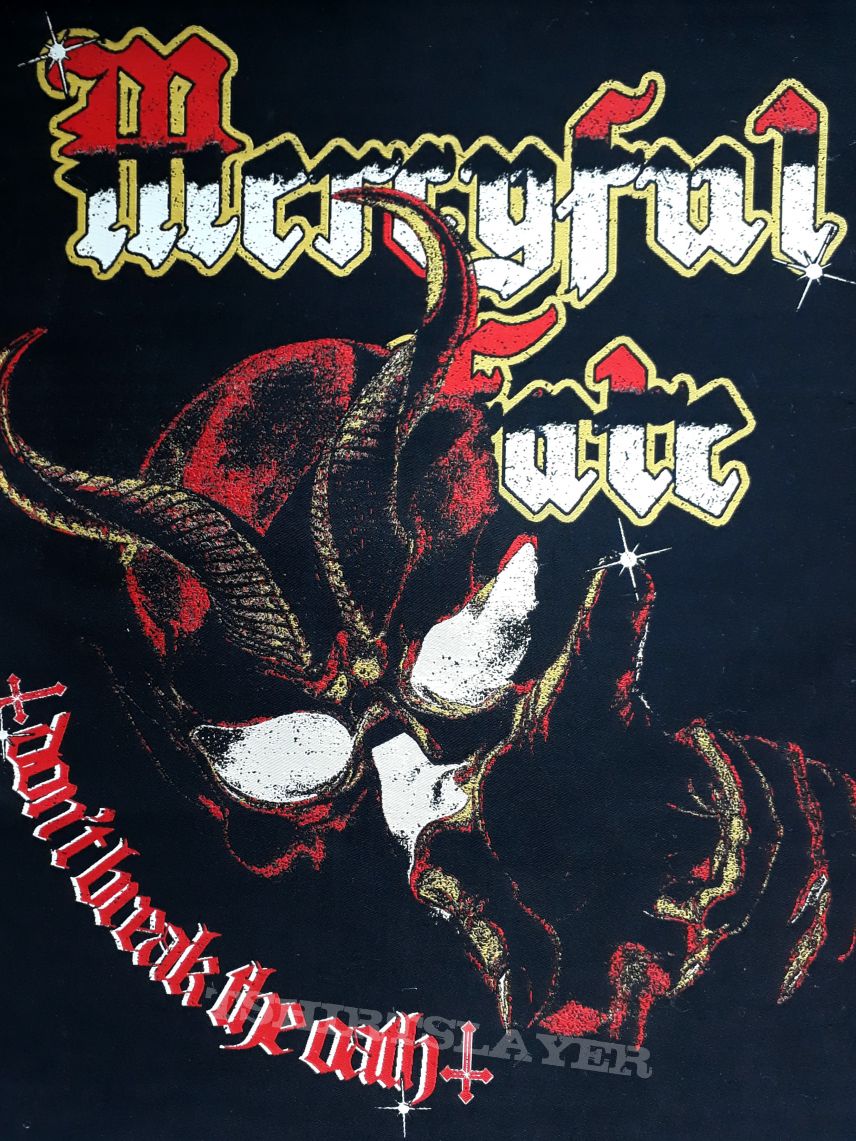 Mercyful Fate Don&#039;t Break the Oath Woven back patch!!