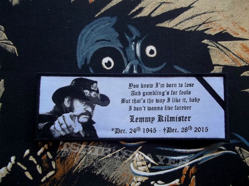 Lemmy tribute patch !!