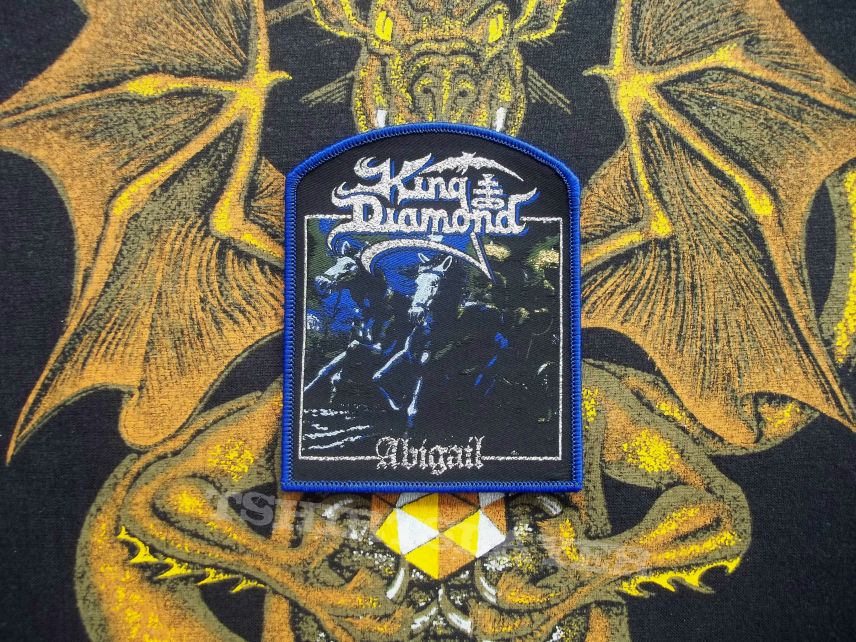 King Diamond Abigail woven patch blue !!!