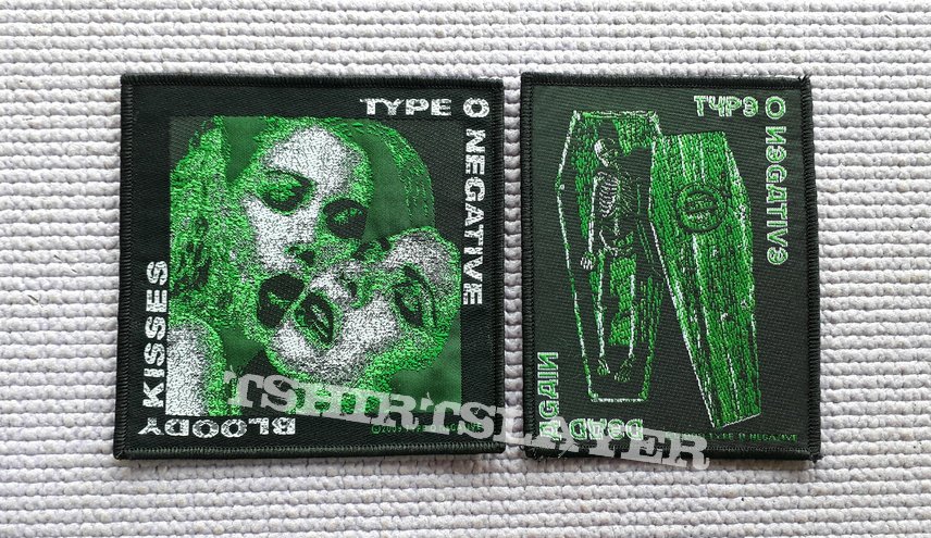 Type O Negative Type ONegative patches