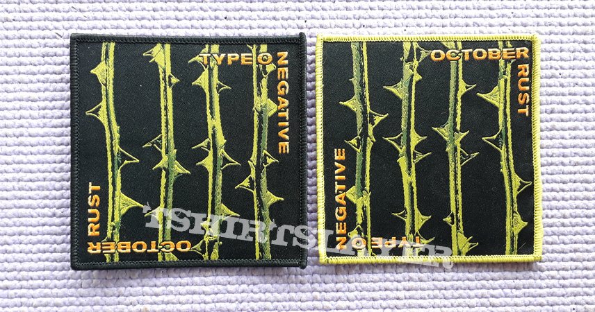 Type O Negative Type ONegative patches