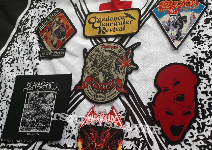 Iron Maiden 7 PATCHES woven Shipping Included. Iron Maiden 7 PATCHES woven Shipping Included.