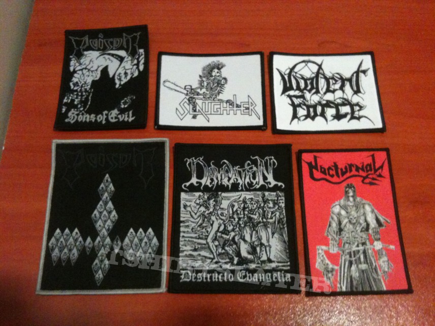 Damnation (Swe) Patches for next Battle Jacket 1