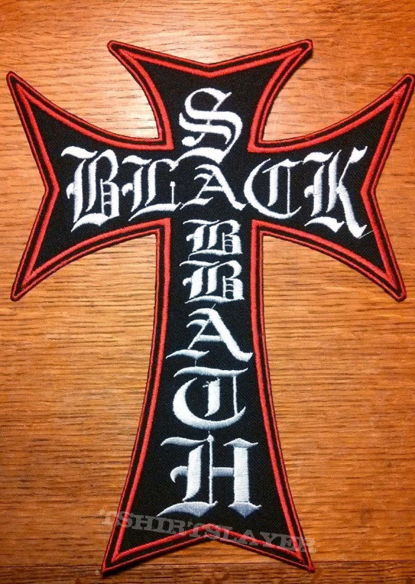 Black Sabbath cross patch | TShirtSlayer TShirt and BattleJacket Gallery