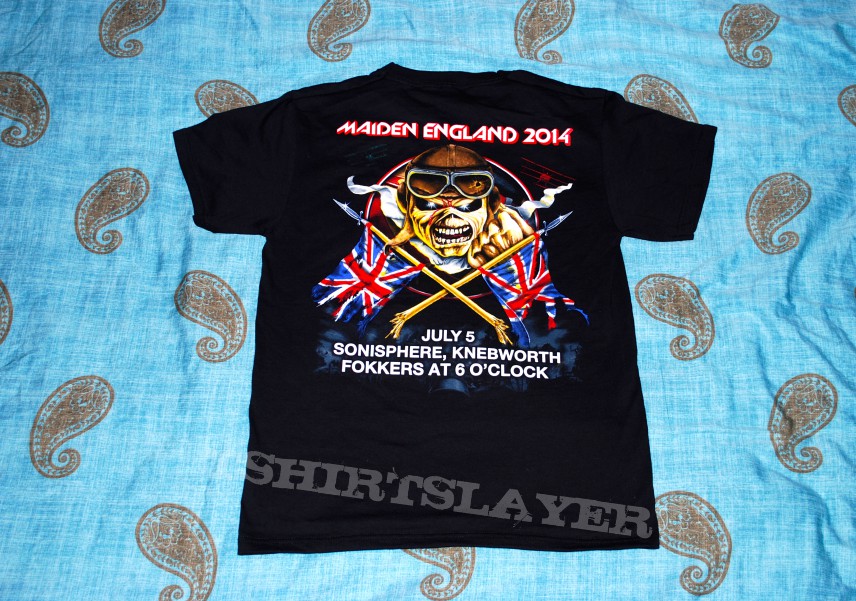 Iron Maiden Knebworth Event Shirt 2014
