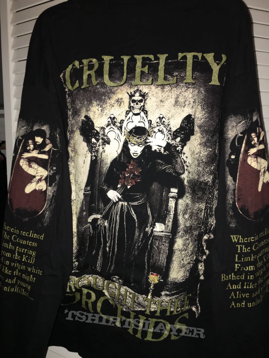 Cradle of Filth Cruelty And The Beast LS shirt 1998