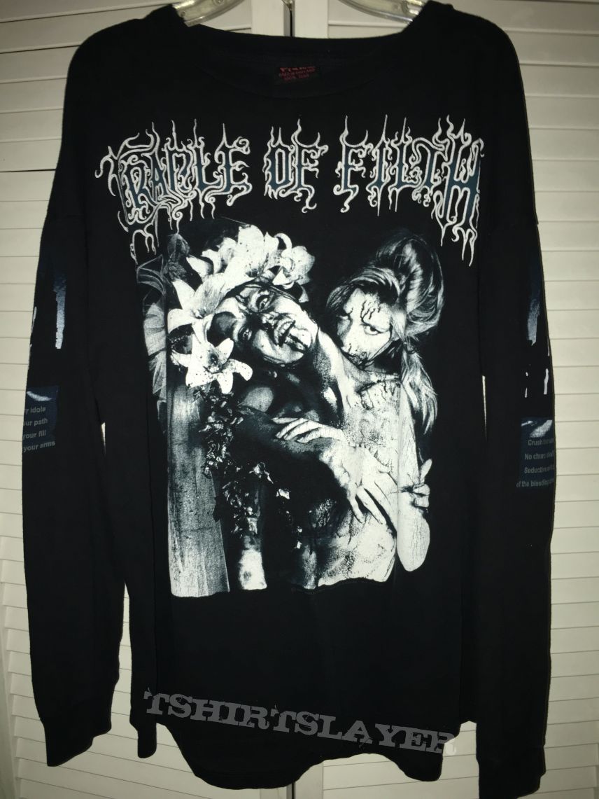 Cradle Of Filth Supreme Vampyric Evil Shirt 1996