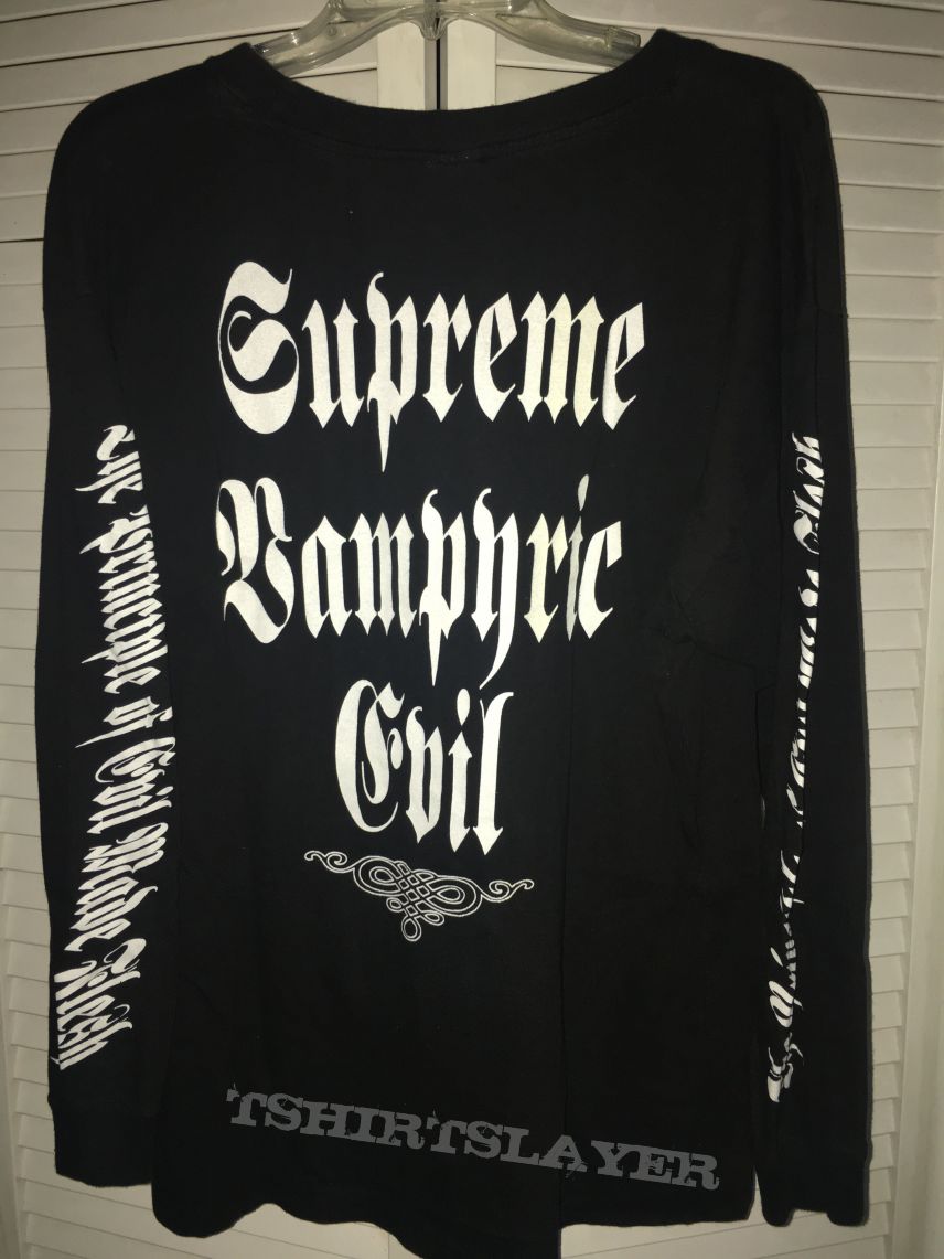 Cradle Of Filth Supreme Vampyric Evil Shirt 1994?
