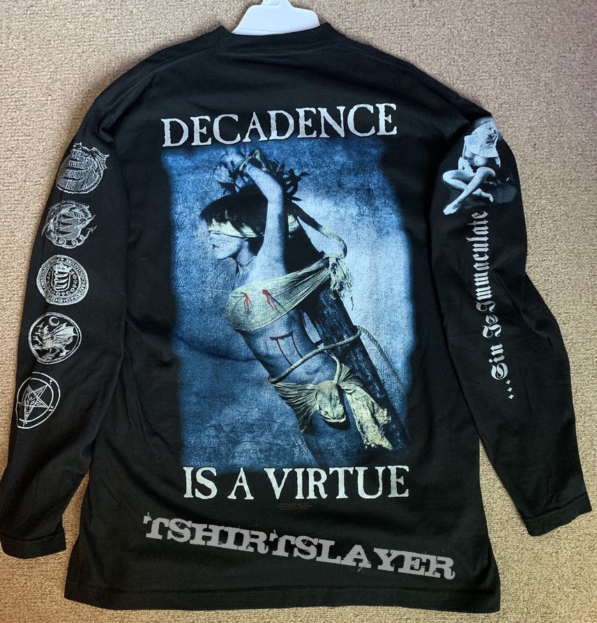 Cradle of Filth Decadence is a Virtue LS