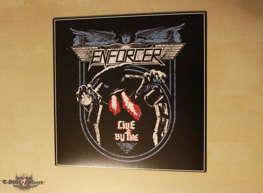 Enforcer - Live by Fire LP