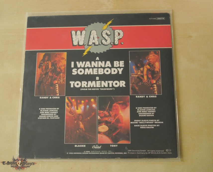 W.A.S.P. W.A.S.P - I wanna be somebody
