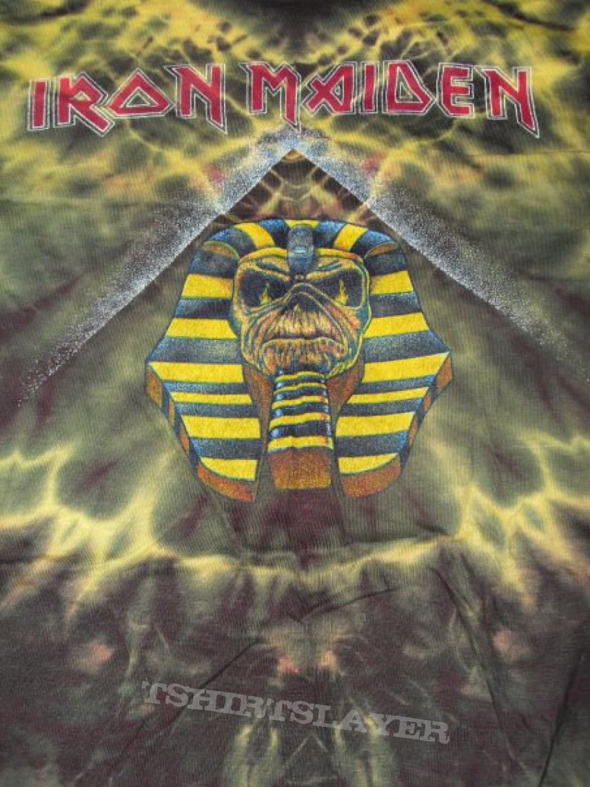 Iron Maiden Powerslave tie dye