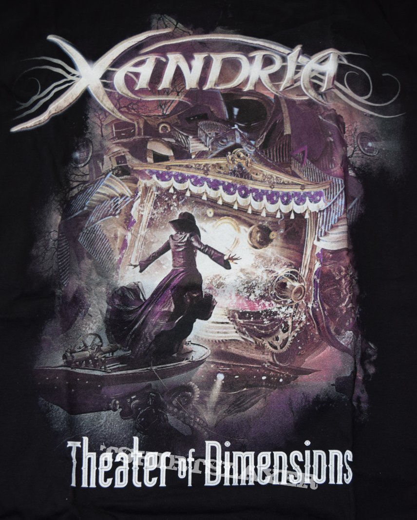 Xandria Theater of Dimensions album cover shirt