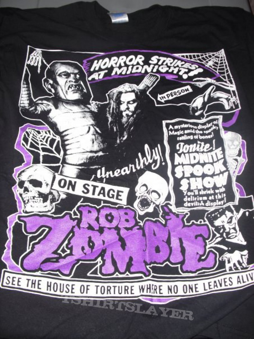 Rob Zombie Zombie on stage