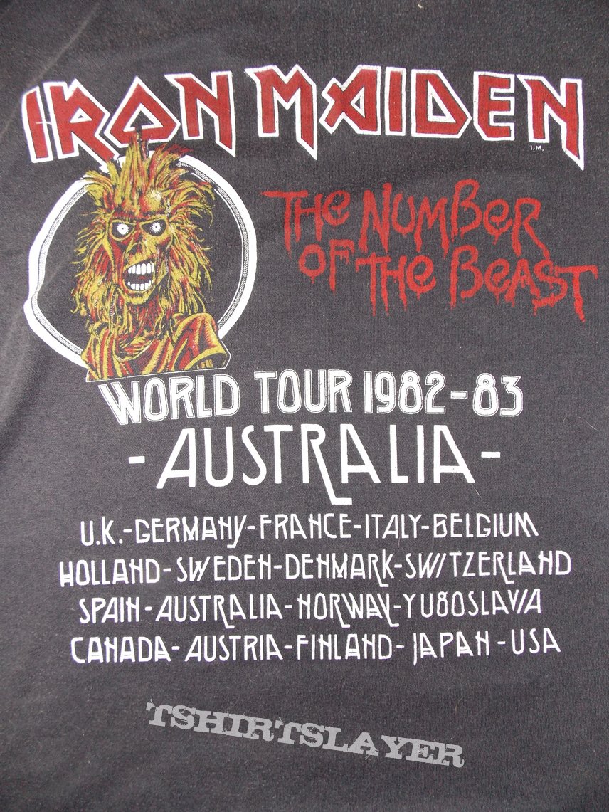 Iron Maiden Unleash the Beast - Australia 1982