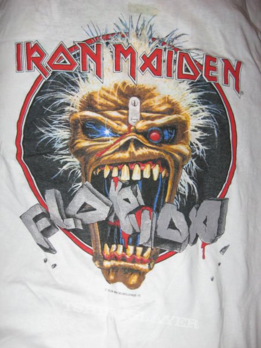 Iron Maiden Florida 7th Tour shirt | TShirtSlayer TShirt and ...