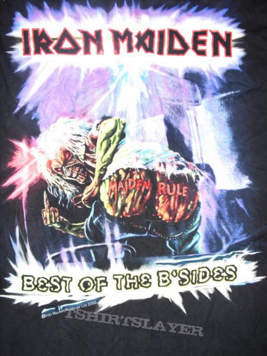 Iron Maiden Best of the B Sides album shirt | TShirtSlayer TShirt and  BattleJacket Gallery