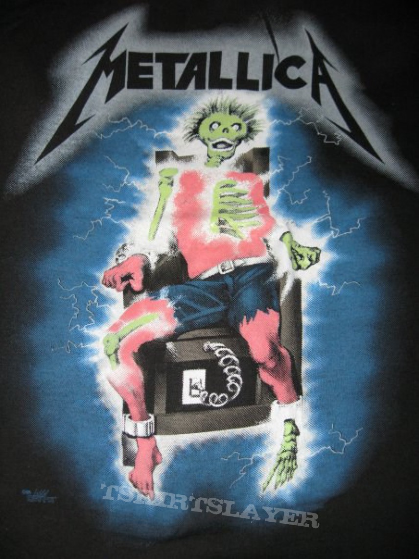 Metallica Kill Ride the Lightning Back Patch – ShirtsNThingsAZ