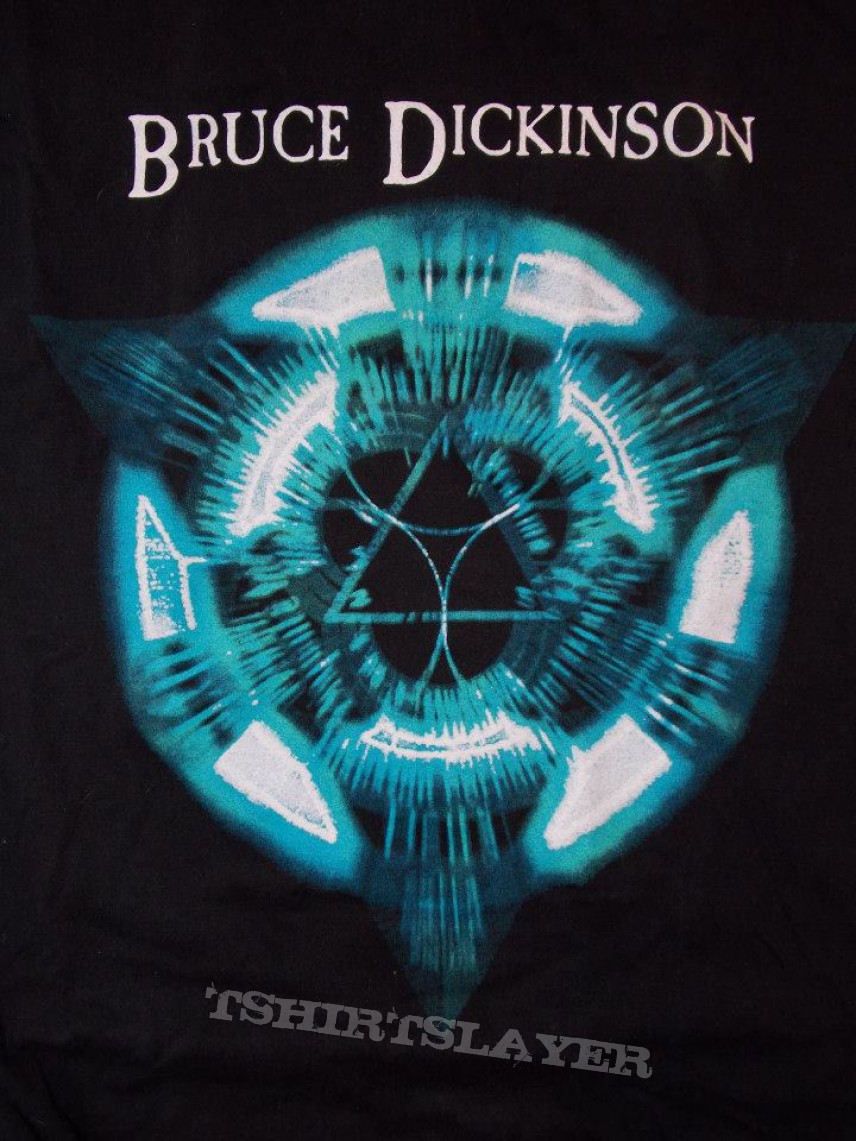 Bruce Dickinson Chemical Wedding tour shirt variant