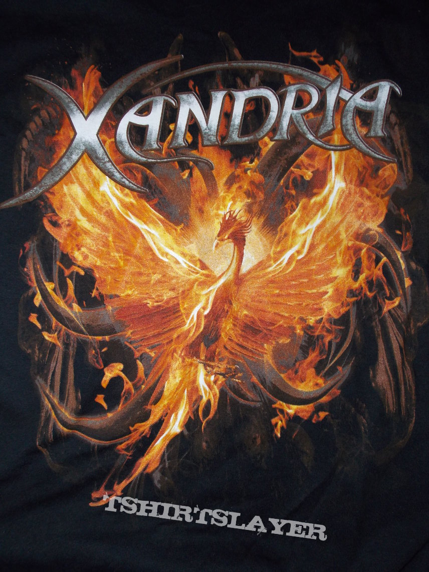 Xandria Sacrificium US Tour Shirt album cover