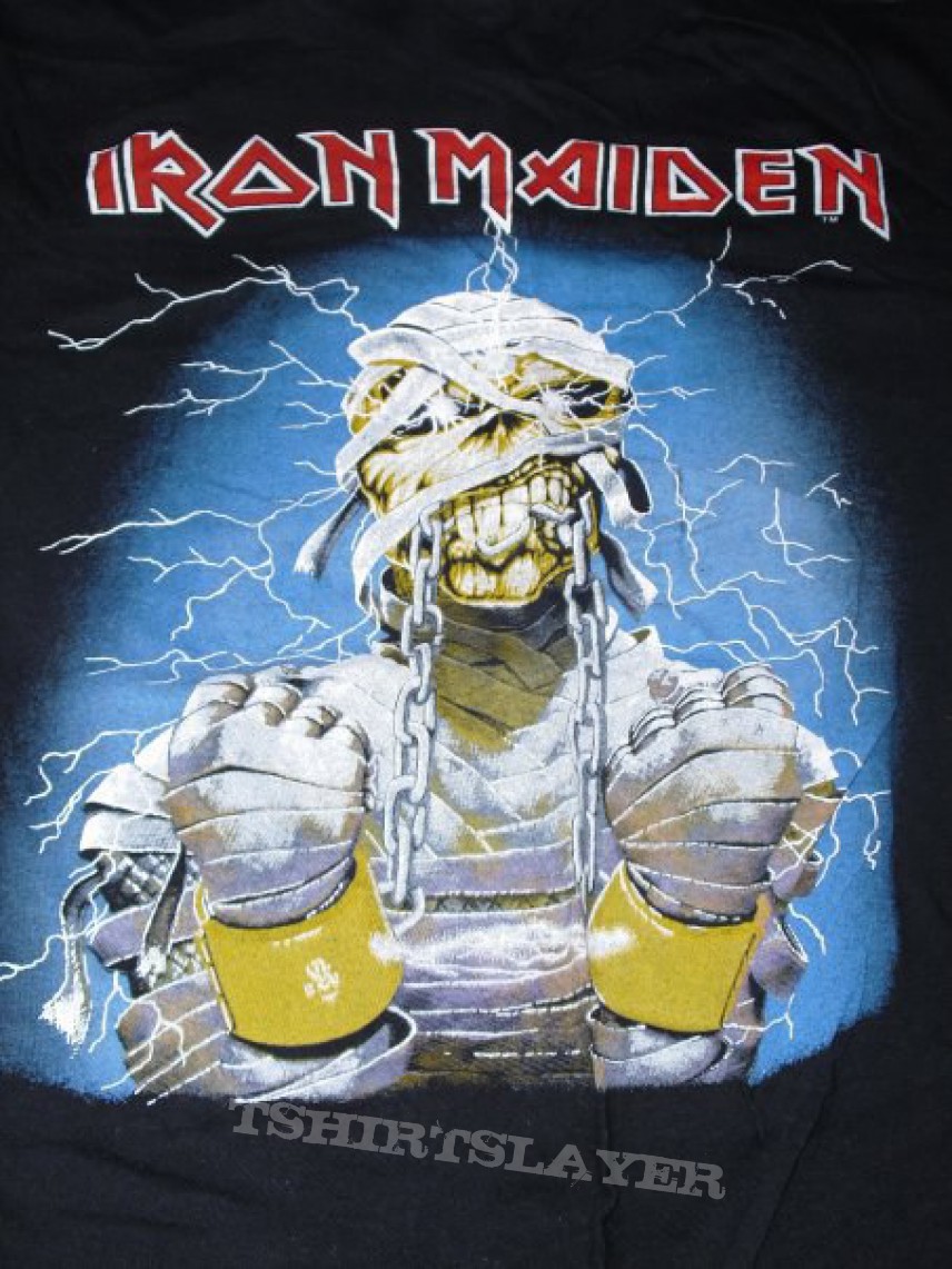 Iron Maiden Behind the Iron Curtain Tour | TShirtSlayer TShirt and ...