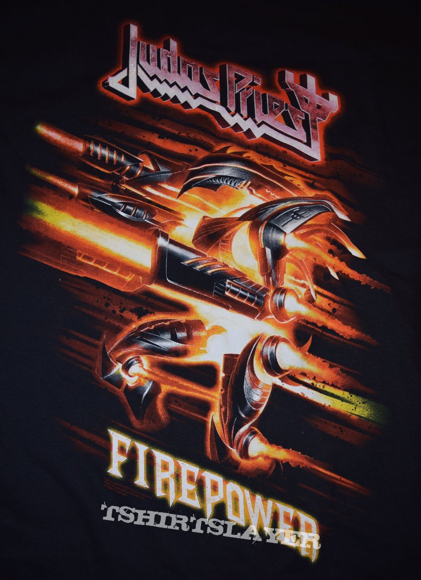 Judas Priest Firepower US tour shirt 2018