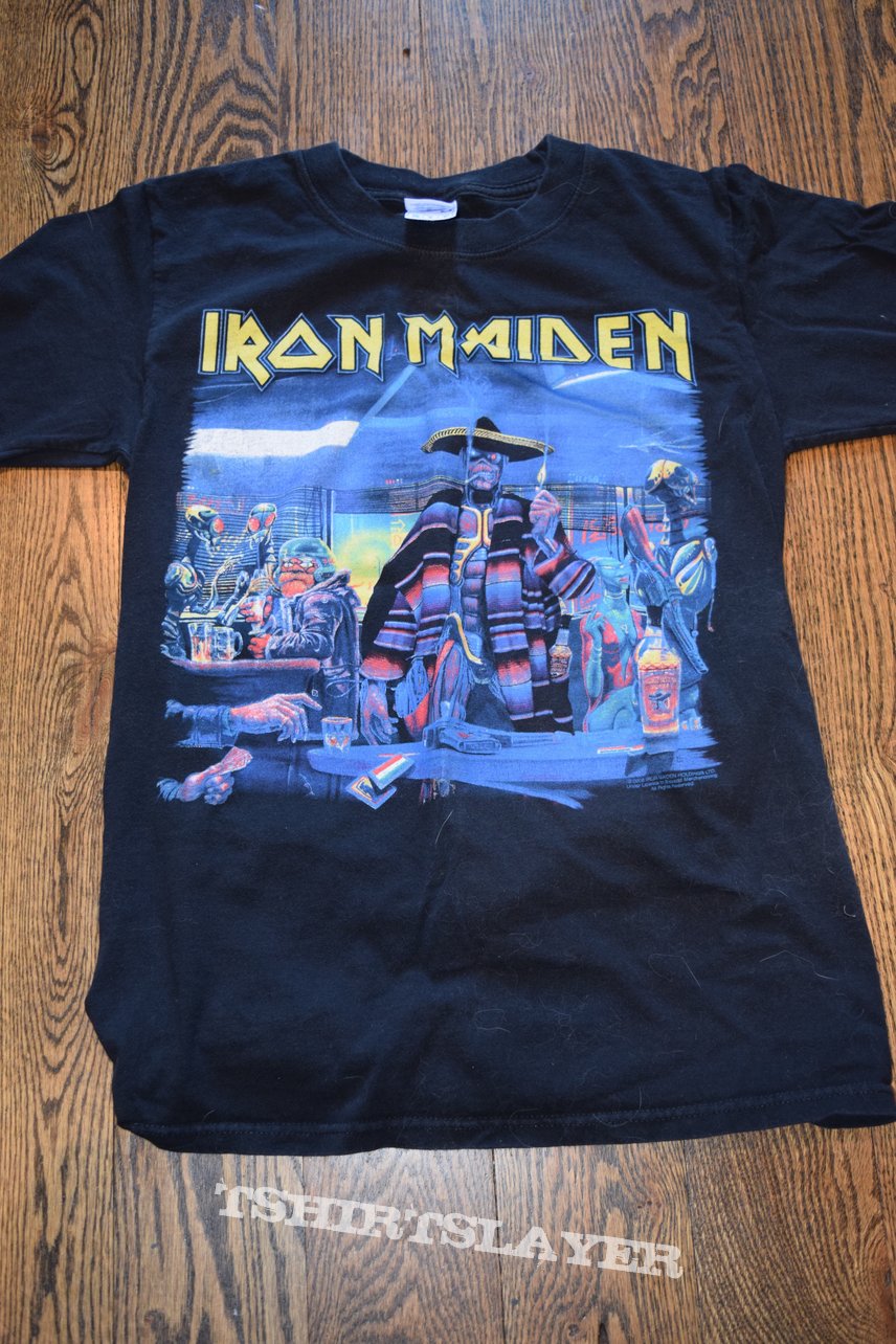 Iron Maiden Mexico Event Shirt 2008 Somewhere Back in Time Dated Size S