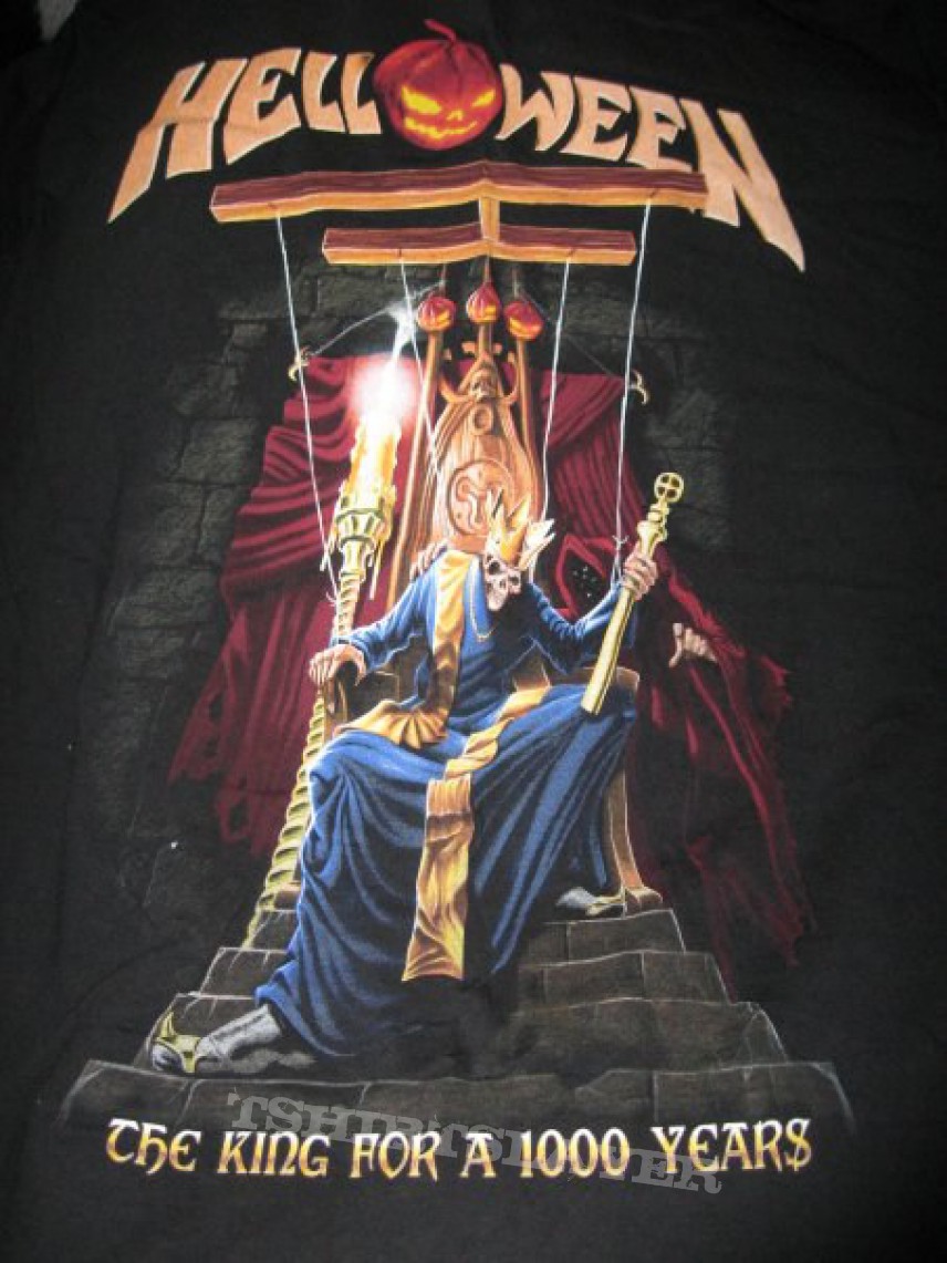 Helloween King for 1000 Years Festival tour shirt 2006 | TShirtSlayer  TShirt and BattleJacket Gallery