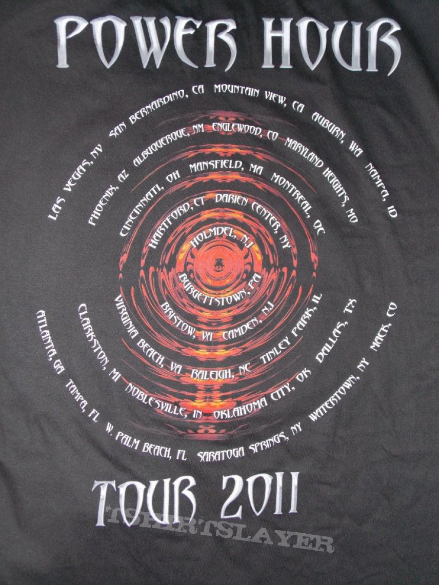 Godsmack Oracle Power Hour 2011 tour 