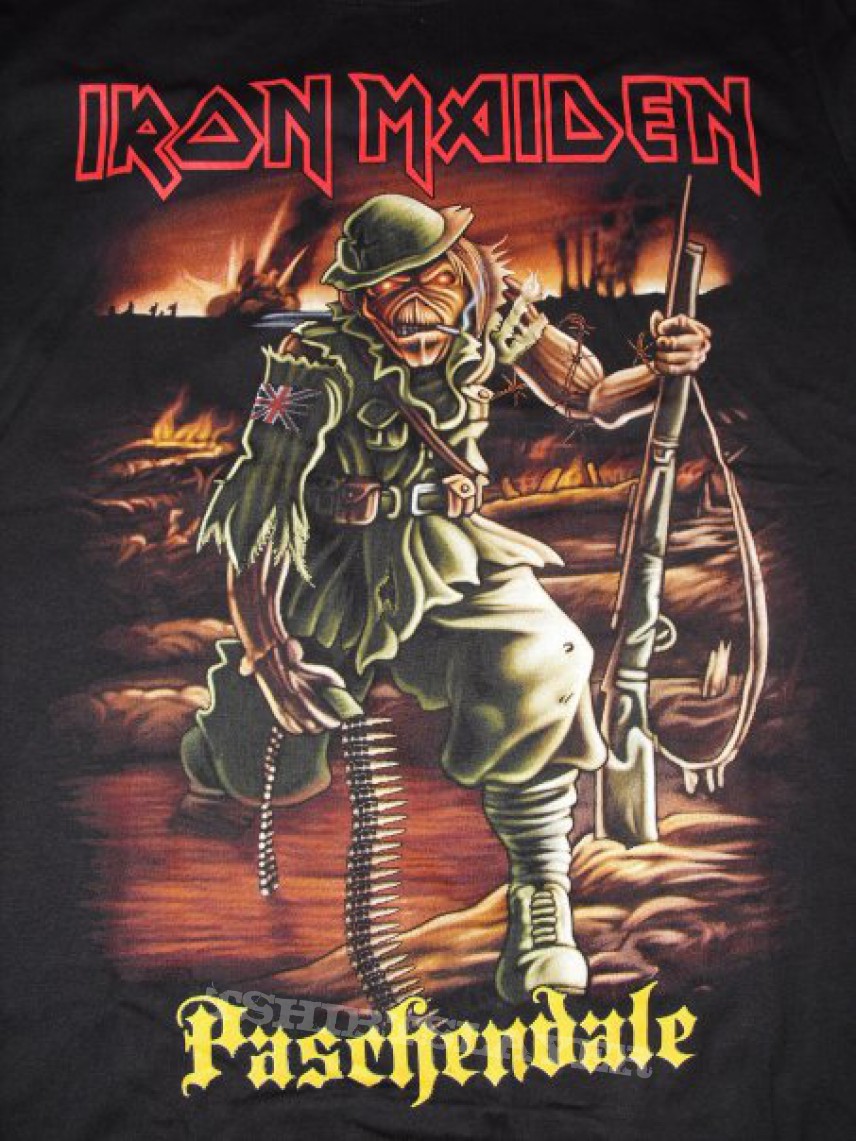 Iron Maiden Paschendale | TShirtSlayer TShirt and BattleJacket Gallery