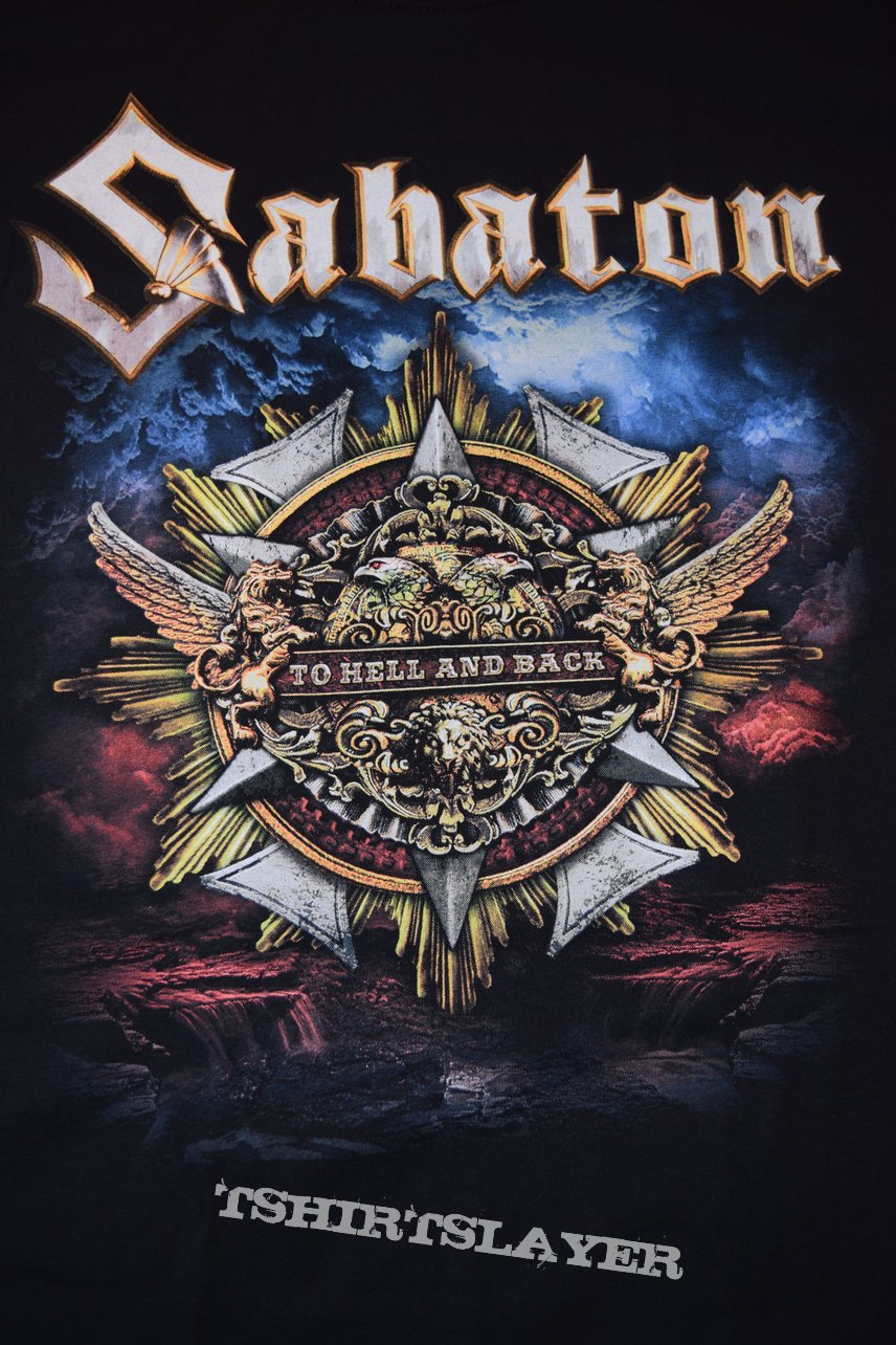 Sabaton To Hell and Back single shirt