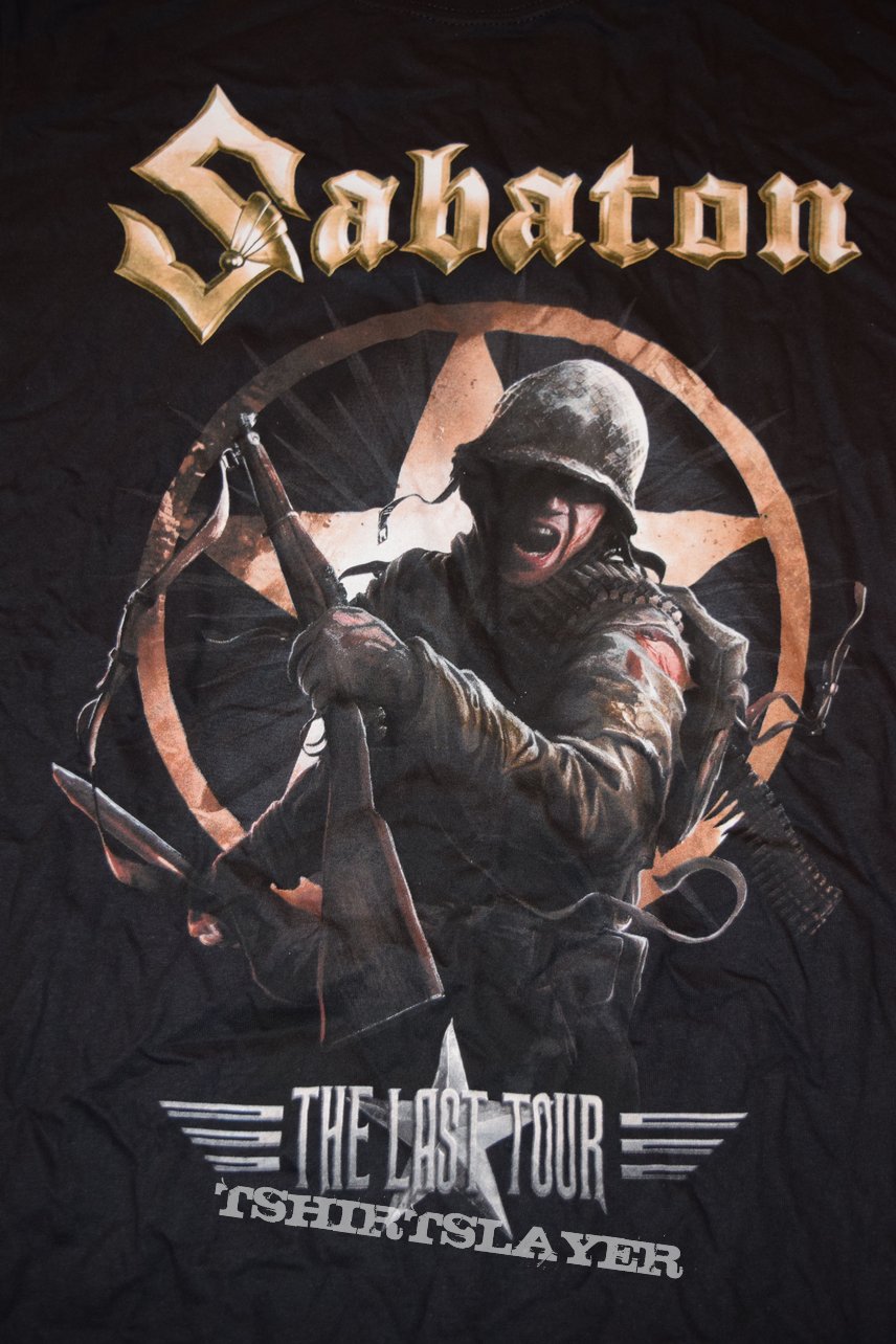 Sabaton The Last Tour 2017 North America Shirt #3