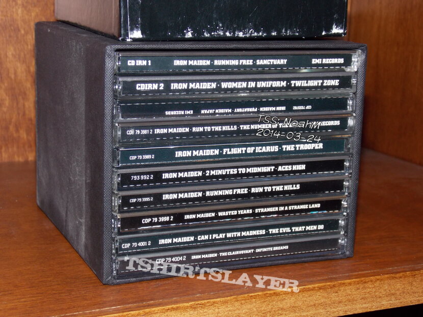 Iron Maiden First Ten Years singles box set