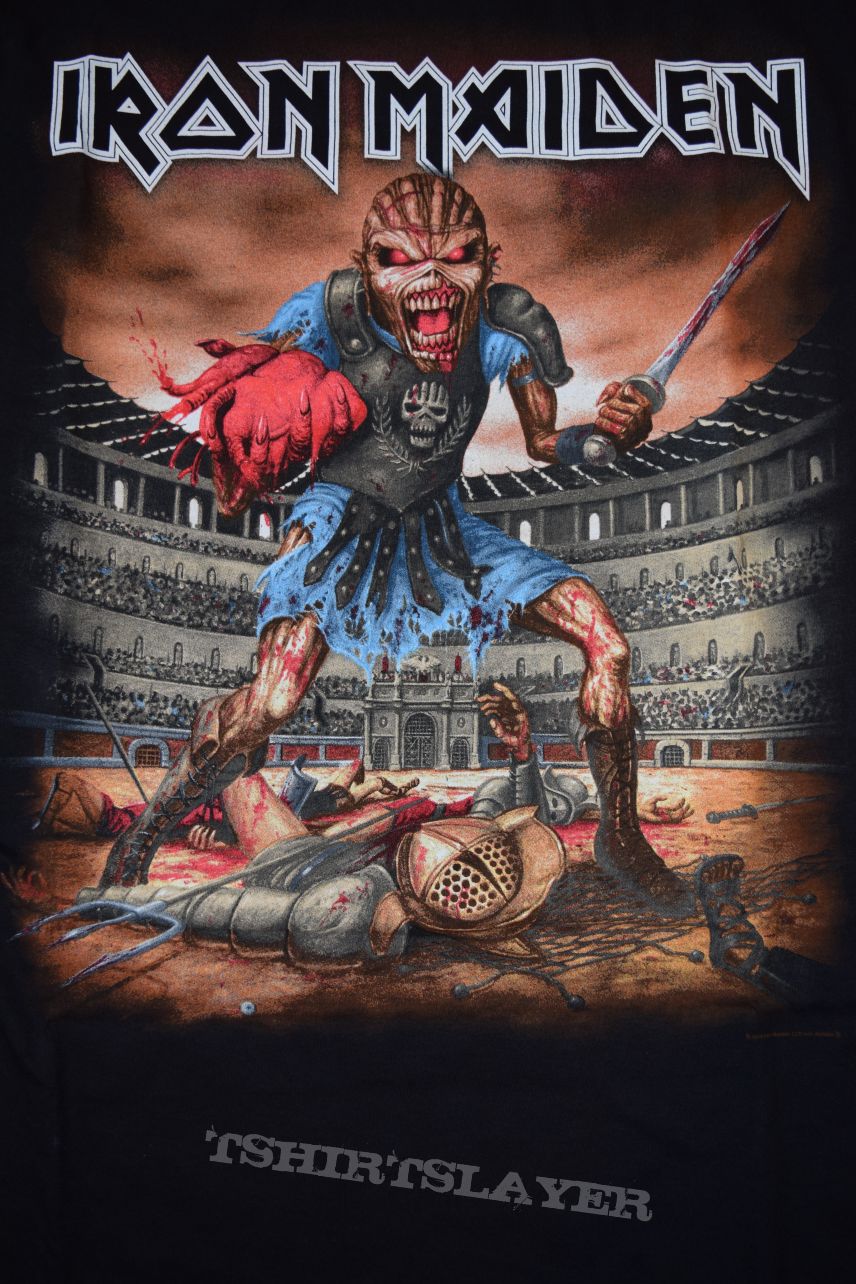 Iron Maiden Book of Souls Italy Event Shirt 2016 | TShirtSlayer TShirt and  BattleJacket Gallery