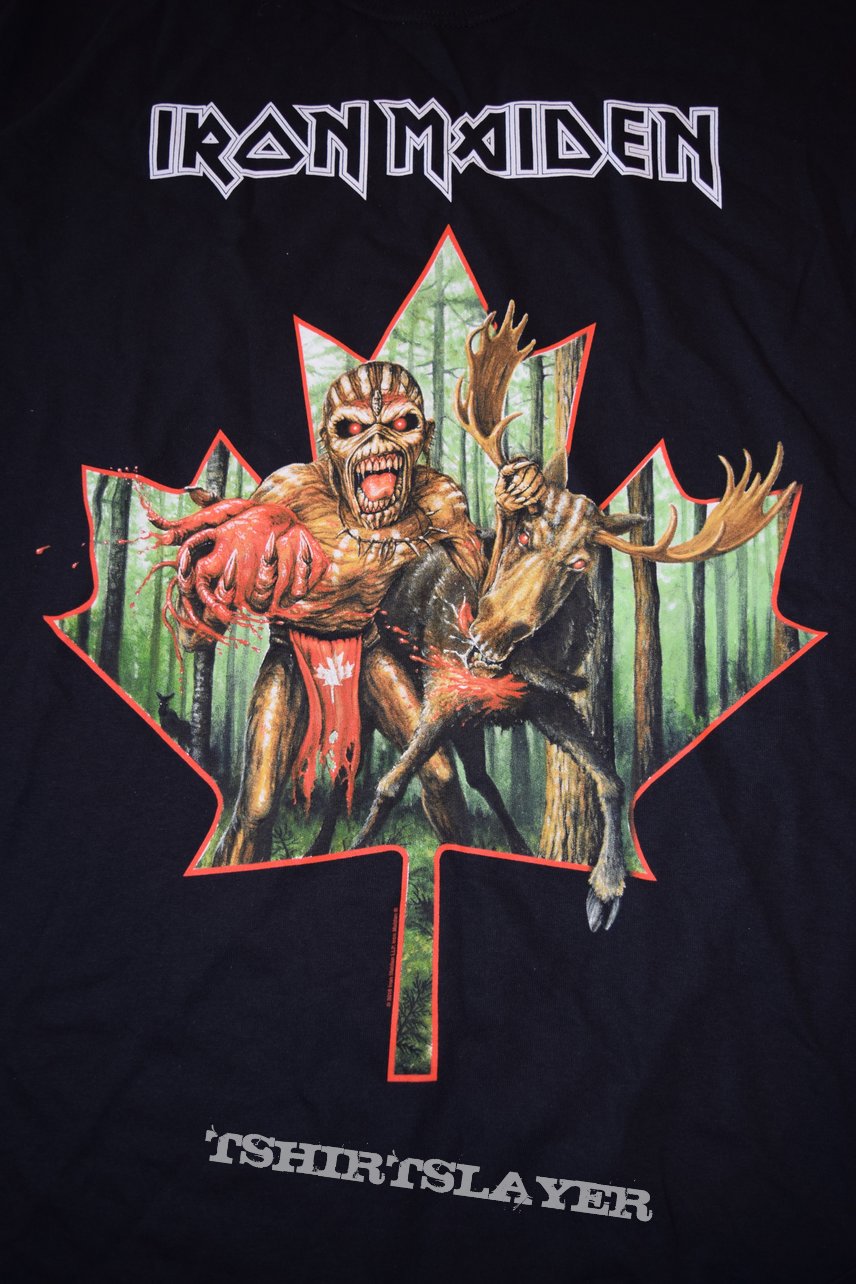 Iron Maiden Book of Souls Canada Event shirt 2016