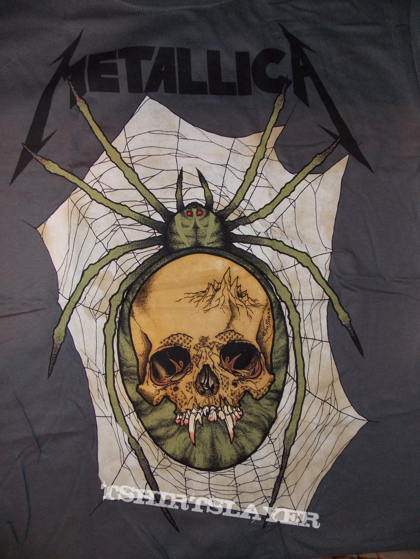 Metallica Spider Skull 