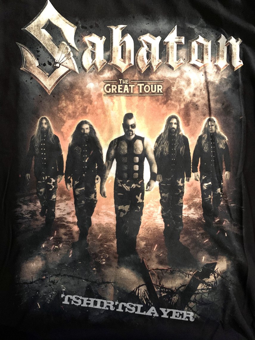 Sabaton Great War Tour shirt