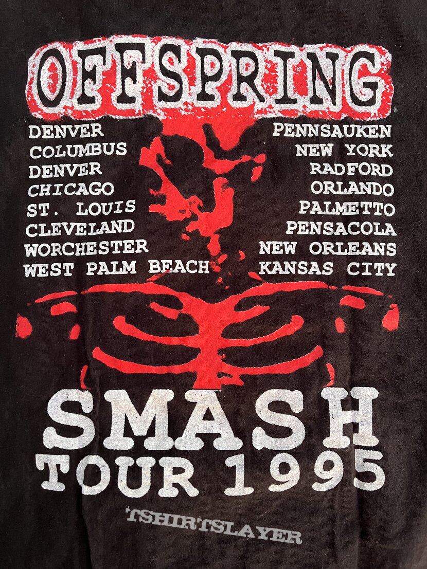 Offspring Smash tour shirt 1995