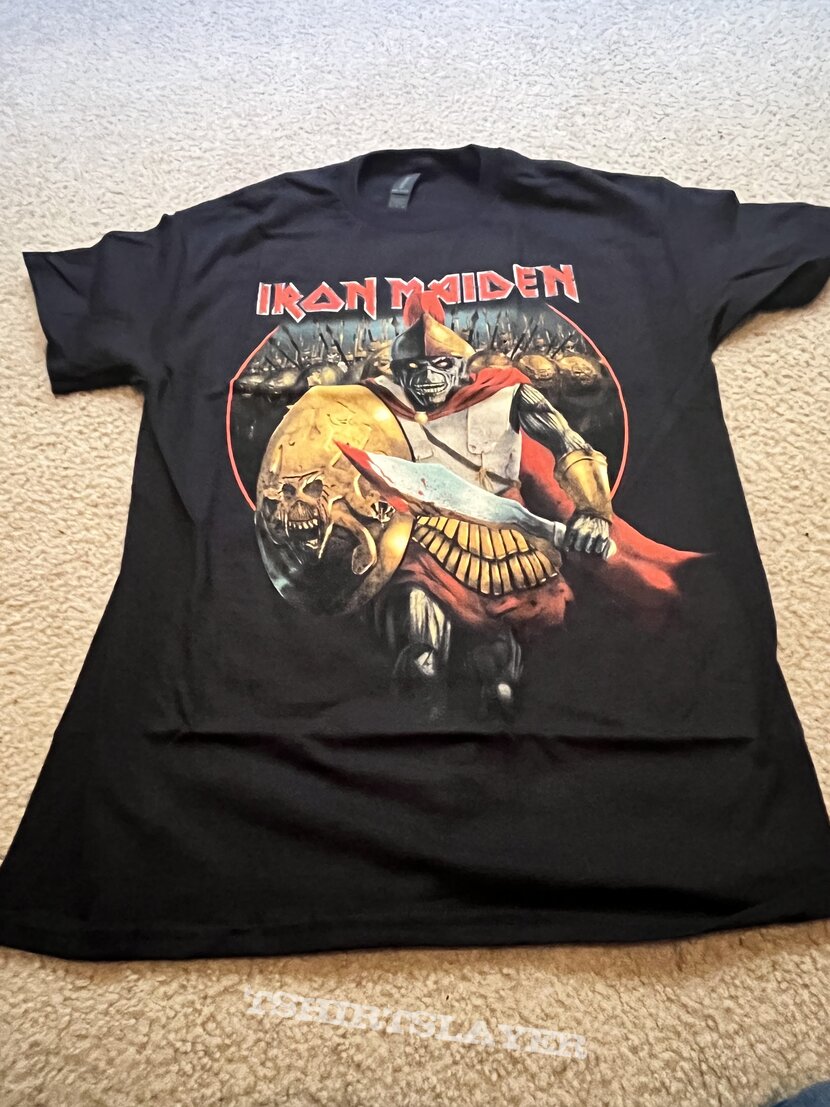 Iron Maiden Alexander the Great tour shirt 2024