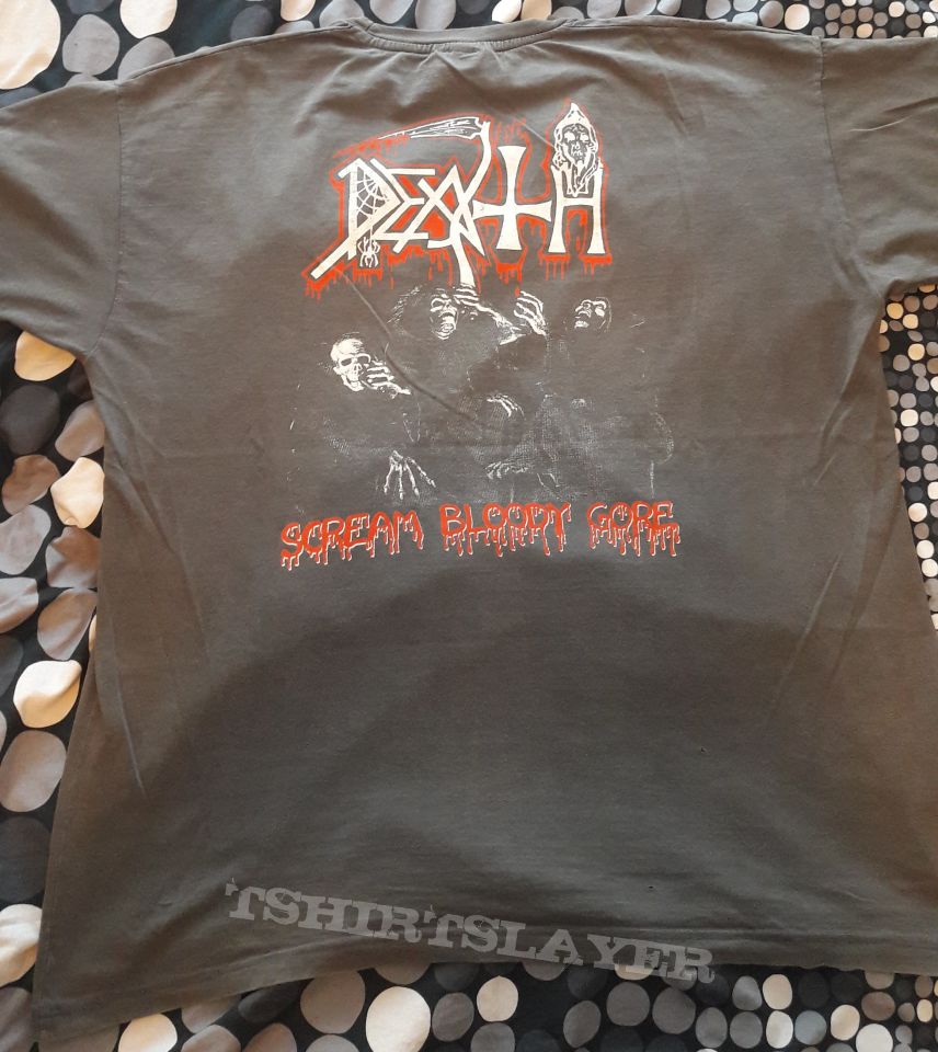 Death Shirt Original Scream bloody gore 1987