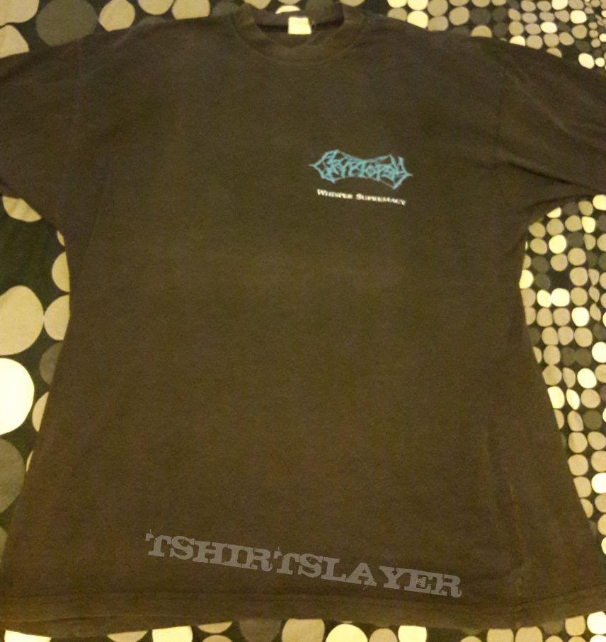 Cryptopsy Whisper Supremacy Shirt 1998