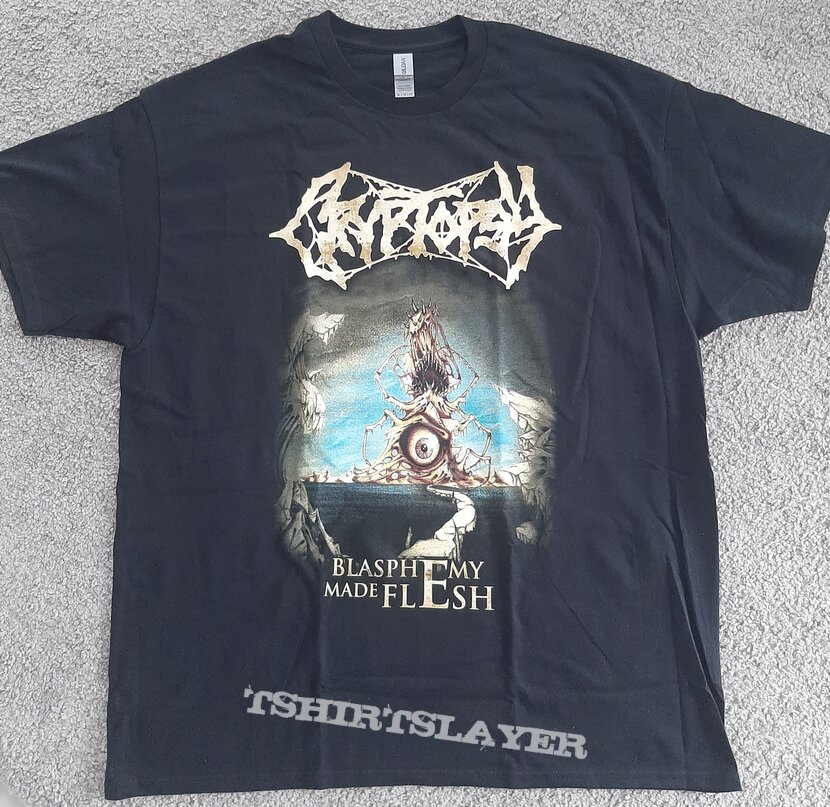Cryptopsy Blasphemy made flesh Shirt Cryptopsy Blasphemy made flesh Shirt