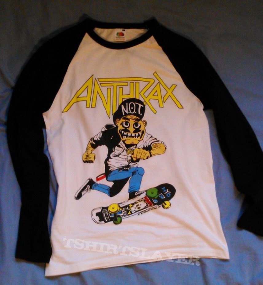Anthrax - Mosh It Up Baseball | TShirtSlayer TShirt and BattleJacket Gallery