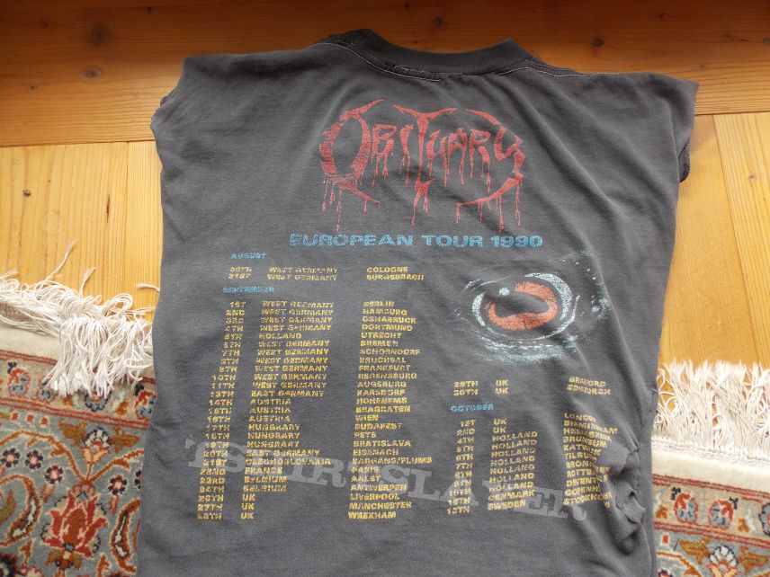 Obituary European Tour Shirt 1990