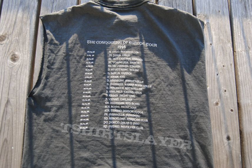 Satyricon The Conquering of Europe Tour Shirt