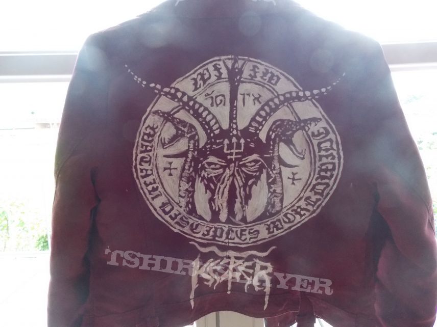 Watain Red White Jacket