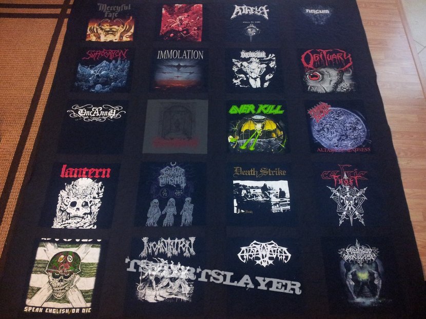 Mercyful Fate Death &amp; Thrash Metal Quilt