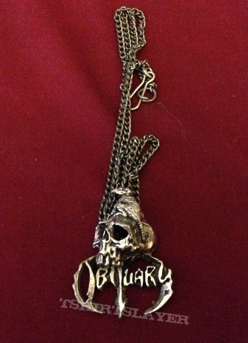 Obituary necklace Obituary necklace